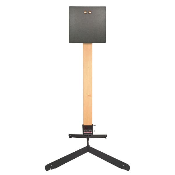 12" Square Rifle Target - Static Stand